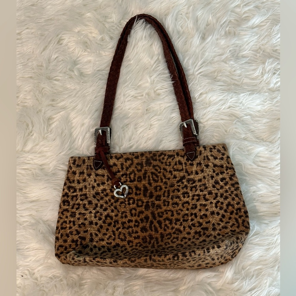 Brighton Leopard Print Small Tote
